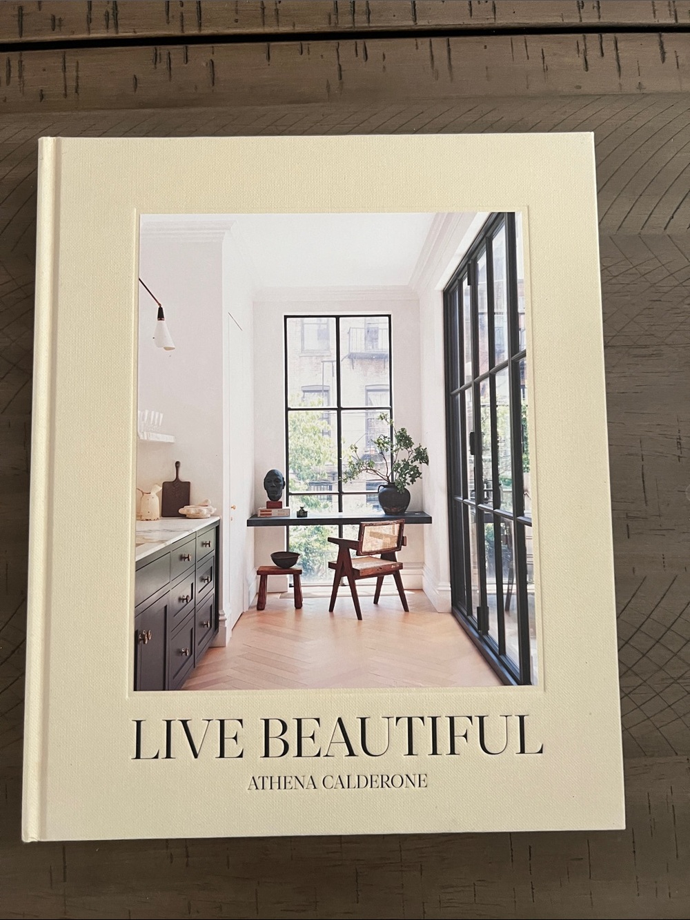 Live Beautiful by Athena Calderone Hardcover Coffee Table Book